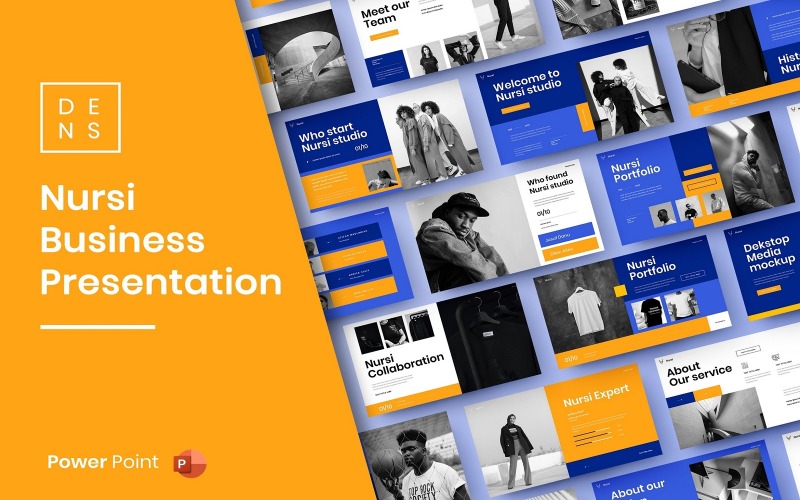 Nursi - Modello PowerPoint per le imprese