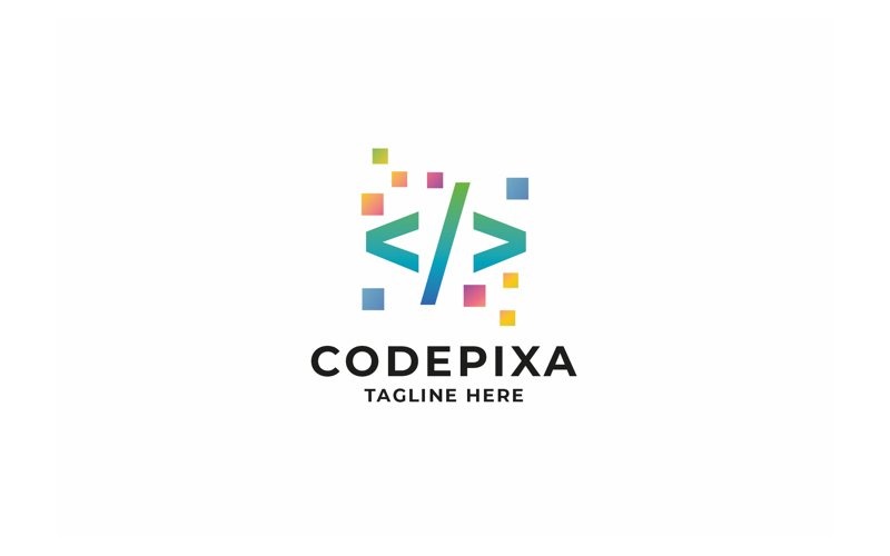 Professioneel Code Pixel Tech-logo