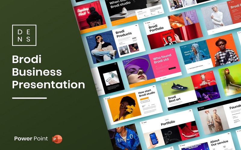 Brodi – Modèle PowerPoint d'entreprise
