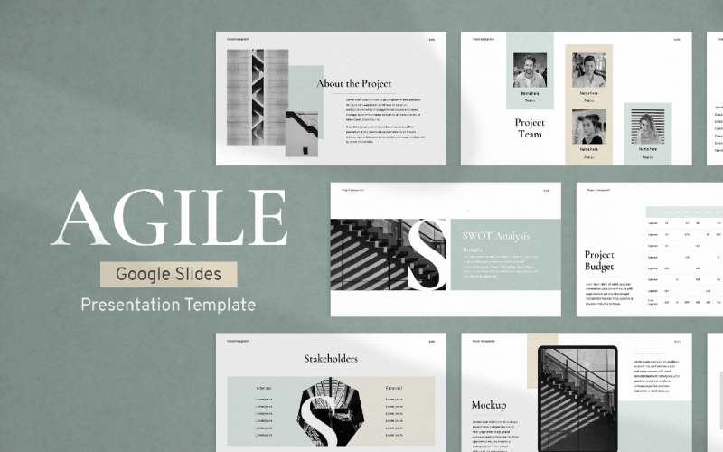 Modèle Google Slides de présentation de gestion de projet