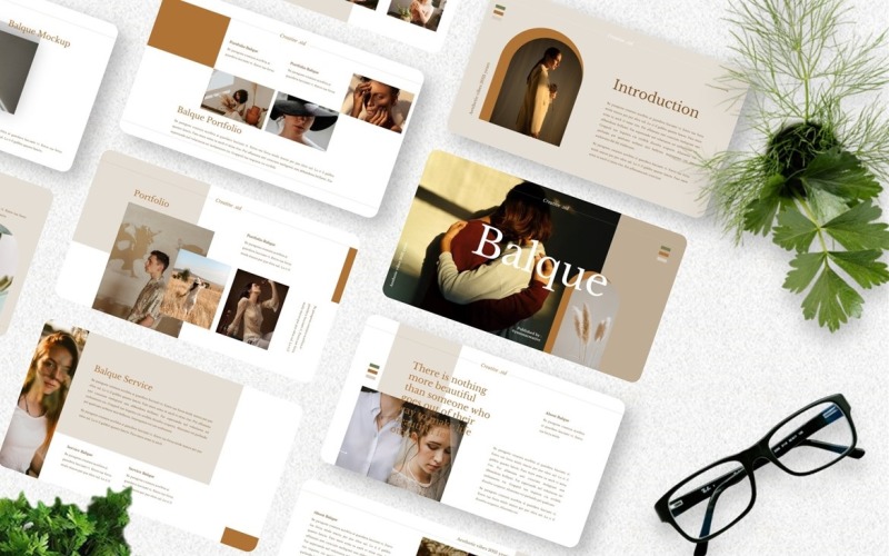 Balque - Diapositiva creativa de Google