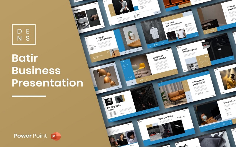 Batir – Modèle PowerPoint d'entreprise