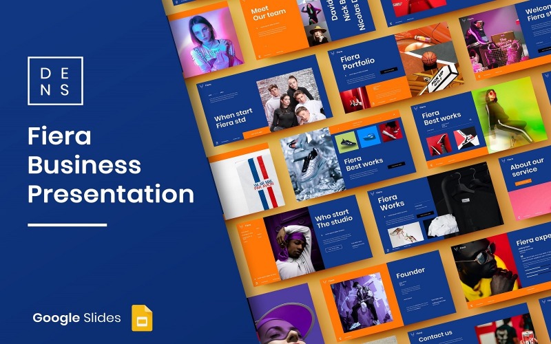 Fiera – бізнес-шаблон Google Slide