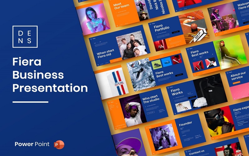 Fiera – Modèle PowerPoint d'entreprise