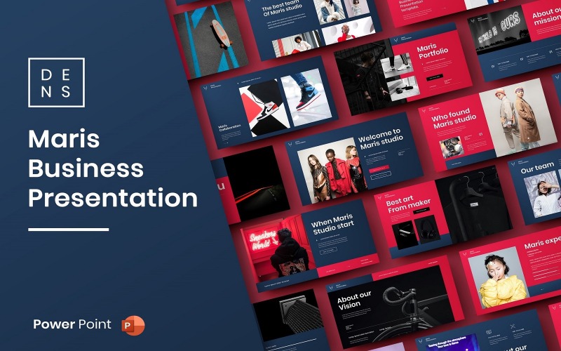 Марис – Бизнес Шаблоны презентаций PowerPoint