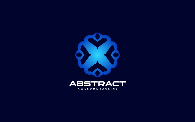 Vector Abstraktní Gradient Logo Vol.1