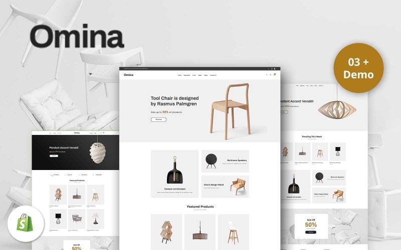 Gts Omina - Multifunctionele secties Shopify-thema