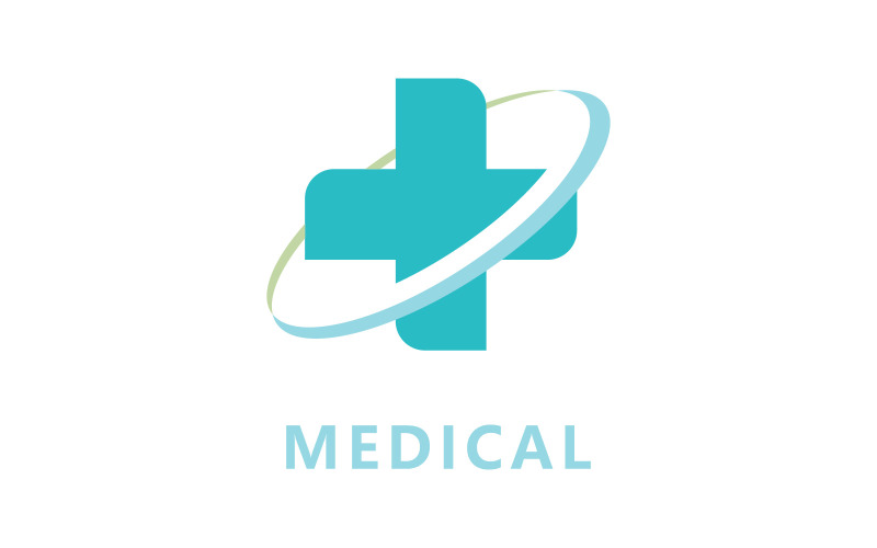 Medische zorg Vector Logo ontwerpsjabloon V4