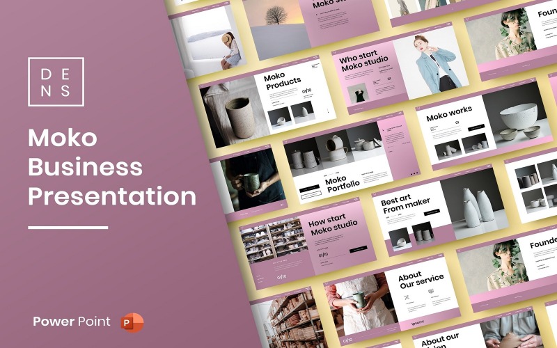 Moko - Modello di PowerPoint aziendale