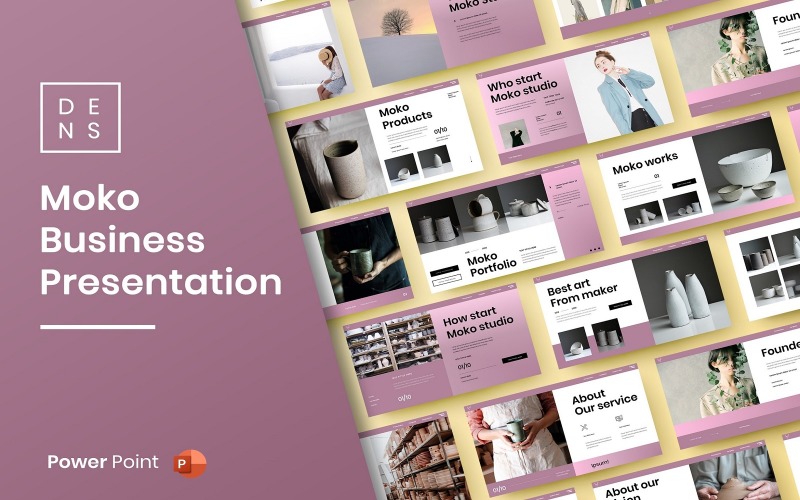 Моко – Шаблон бизнес-презентации PowerPoint