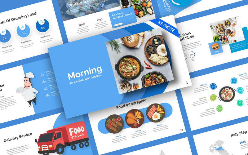 Morning Food Keynote Template