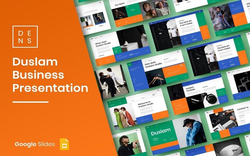 Duslam - Busines Google Slide Template