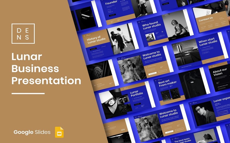 Lunare - Modello di diapositiva di Google per le aziende
