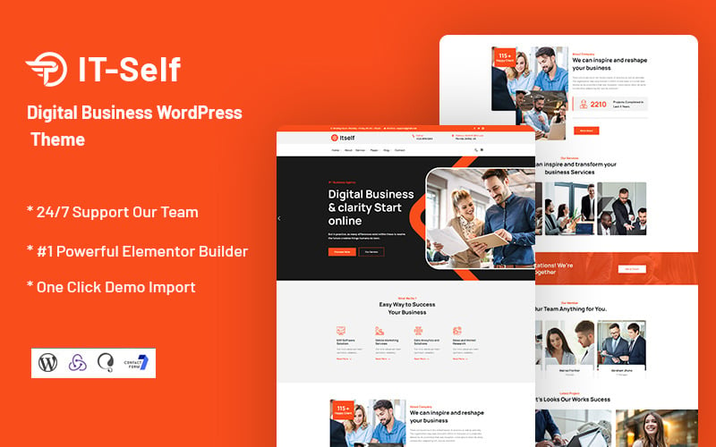 Selbst - Digitales Business-WordPress-Theme