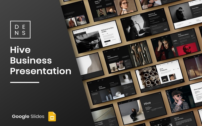 Hive –Busines PowerPoint Şablonu