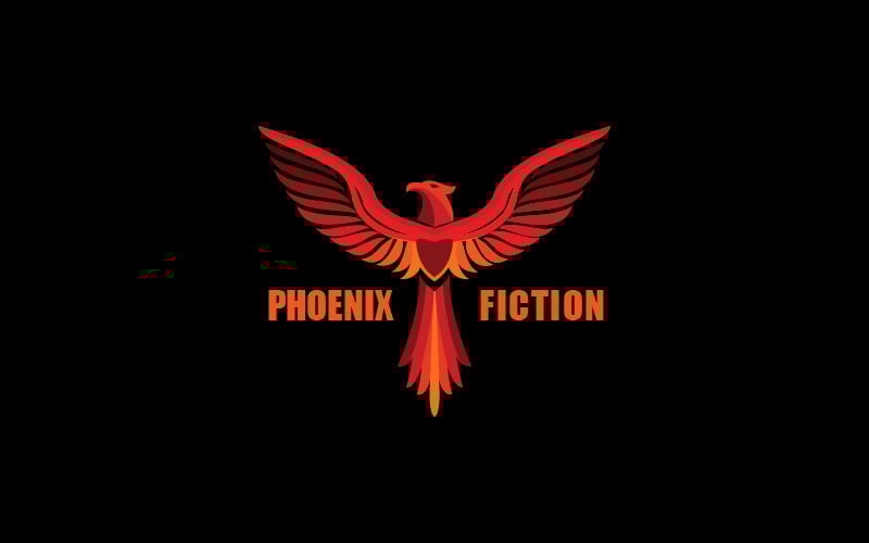 Logo Phoenix (Logotipo do Pássaro de Fogo)