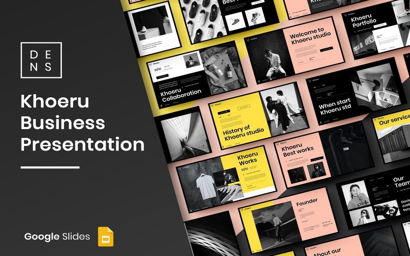 Sinta - İş Google Slayt Şablonu