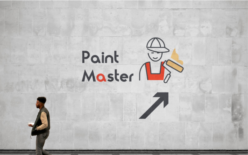 Painter Logo Design Template