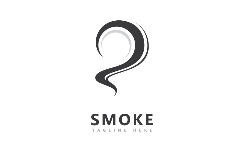 Smoke Vector Logo Design Mall V6