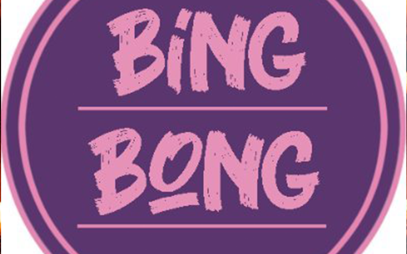 Bing Bong 卡通 Bonk Pops 和 Bing