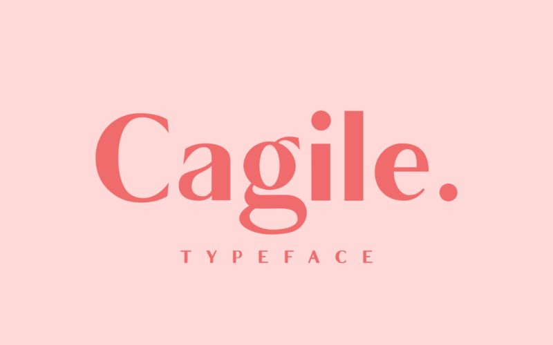 Cagile / 4 стилі без шрифту