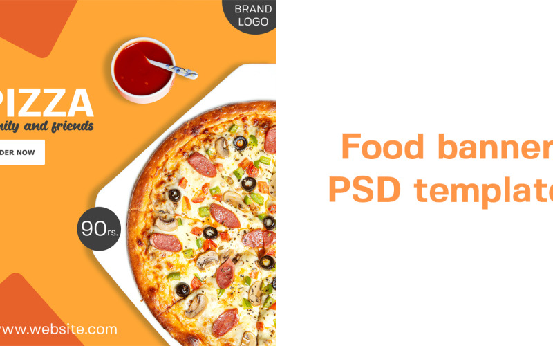 Food Banner Social Media Post