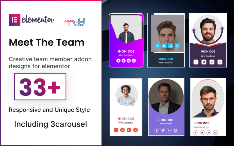 Ismerje meg az Elementor Team Wordpress beépülő modulját