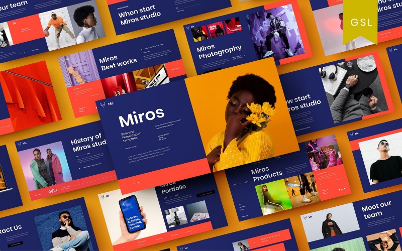 Miros - Business Google Slayt Şablonu