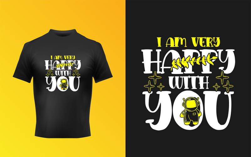 Yaratıcı Premium Tipografi Etiket T-shirt Vektör Şablonu