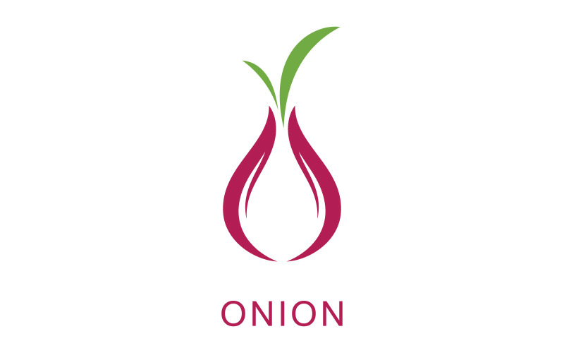 Premium Vector | Onion logo