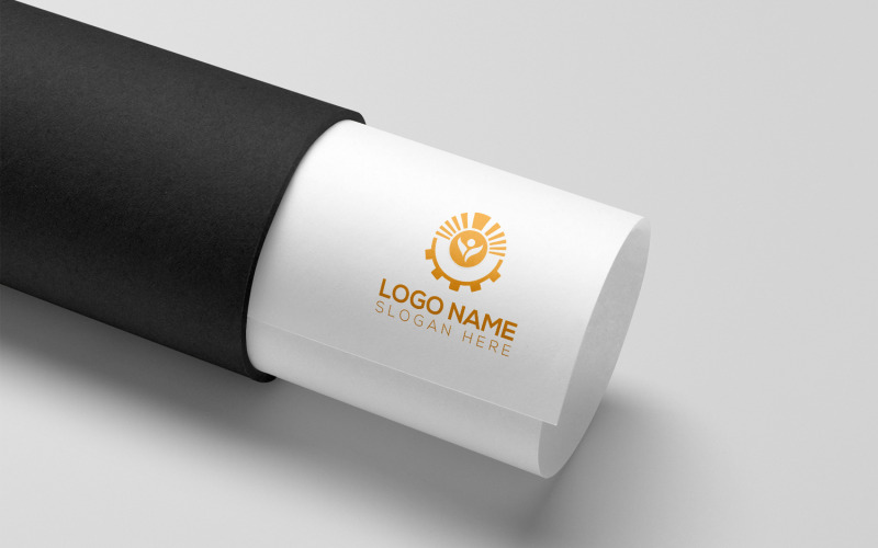 Technologie-Logo-Design-Vorlage V2