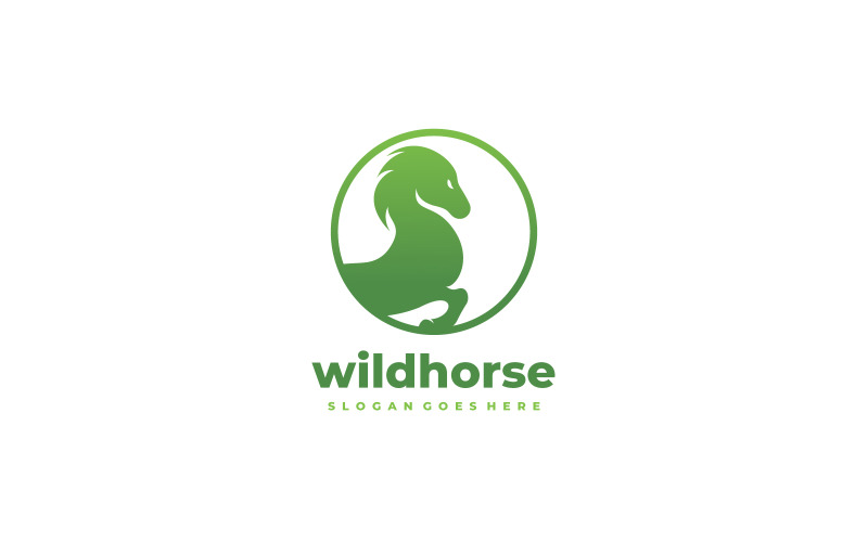 Wildlife Horse Logo Template #269634 - TemplateMonster