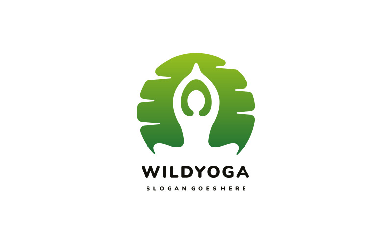 Yoga Wild Exercice Logotyp Mall