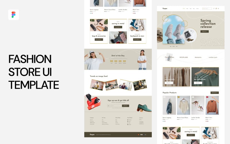 Fashion Store UI Template #269762 - TemplateMonster