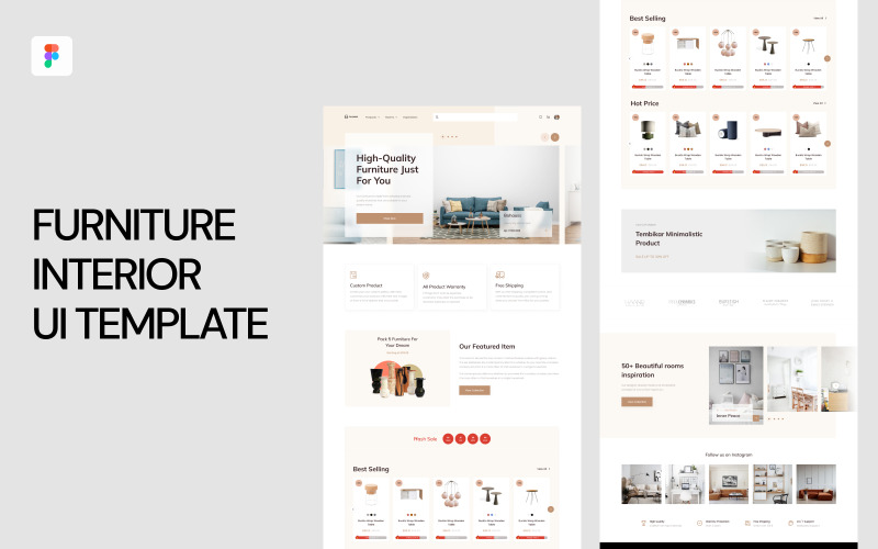 Interior eCommerce UI Template