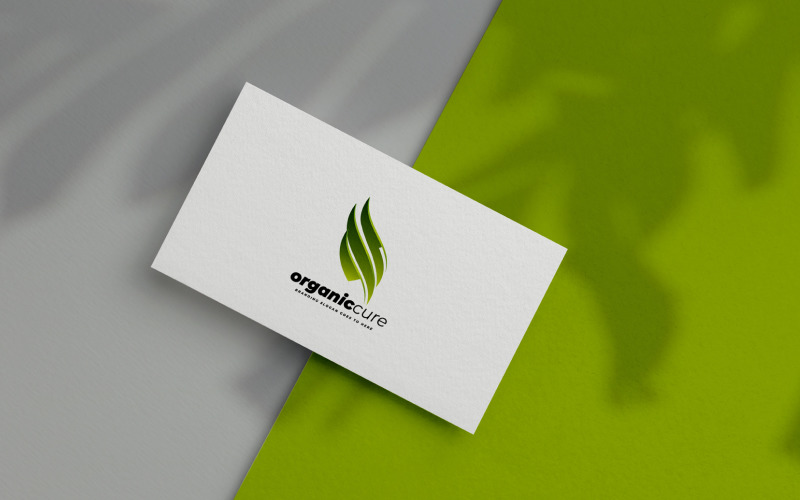 Green Corner Organic Garden Logo Template TemplateMonster