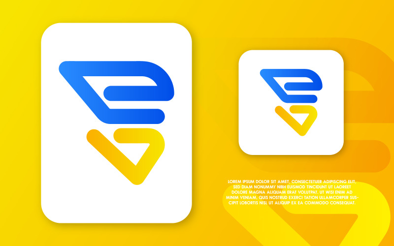 Kreativa färgläggning vektor Premium logotyp designmallar