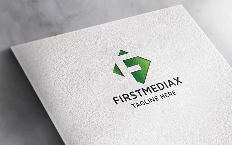 Professional First Mediax Letter F Logo
