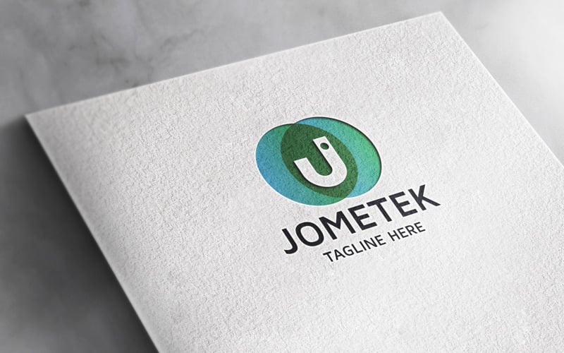 Professional Jometek Letter J Logo