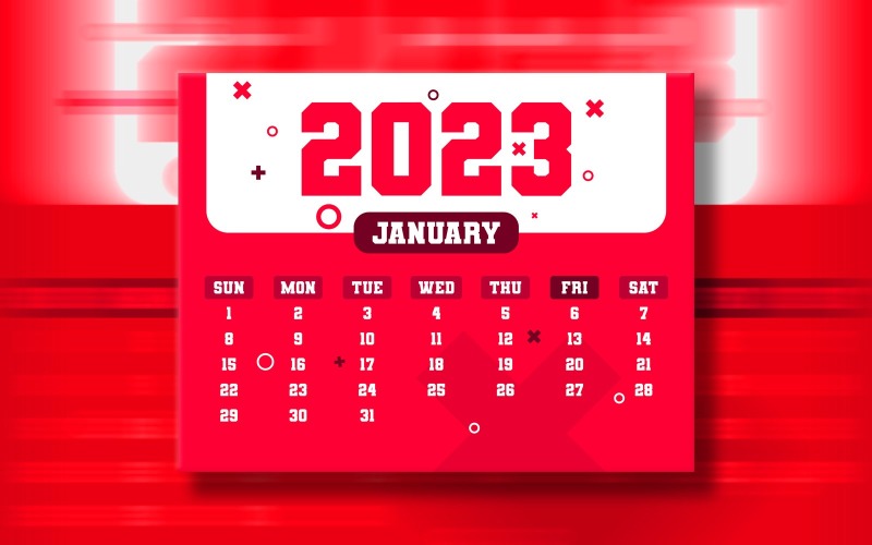 Calendario De Pared Anual 2023 Plantilla Vectorial Eps Lista Para Imprimir Porn Sex Picture