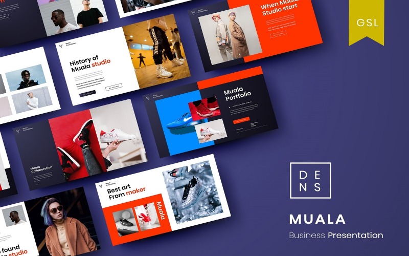 Muala - Modello di diapositiva Google aziendale