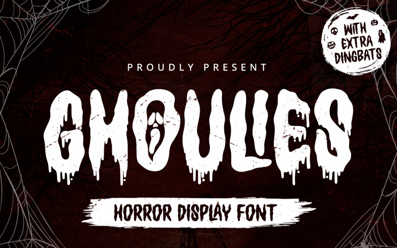 Ghoulies - Шрифт для відображення жахів