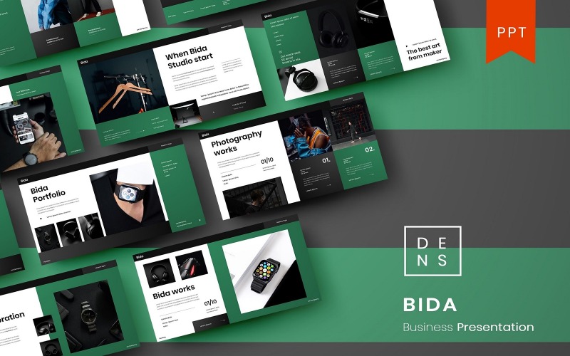 Bida - Modello di PowerPoint aziendale