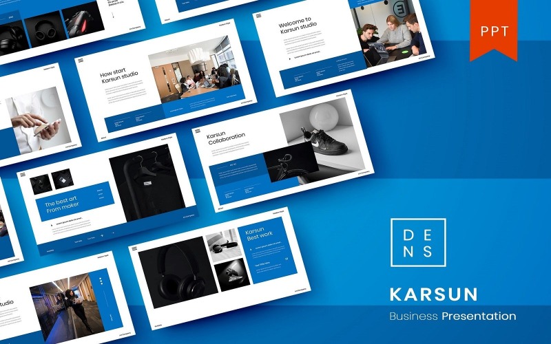 Karsun - Sjablonen PowerPoint presentatie