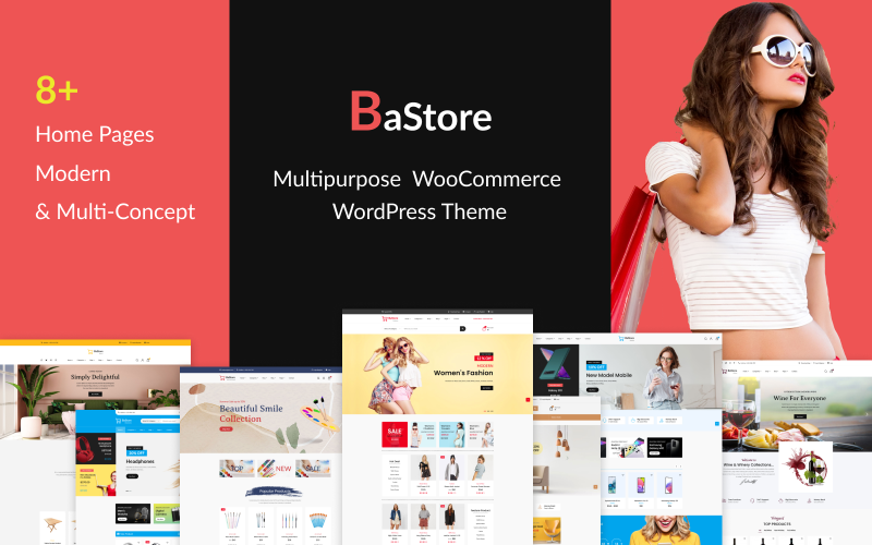Bastore – víceúčelové téma WordPress WooCommerce