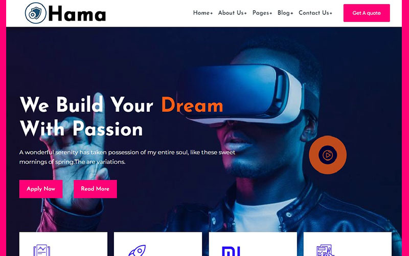 Falco - IT-Lösungen & Technologie WordPress Theme