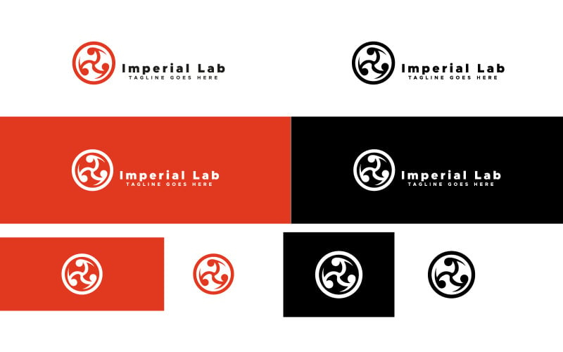Imperial Lab - Szablon Logo