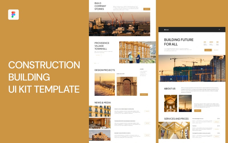 Konstruktionsbyggnad UI Kit Mall