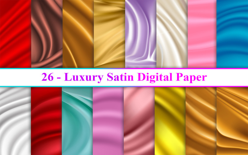 Luxe satijn digitaal papier, luxe satijnen achtergrond