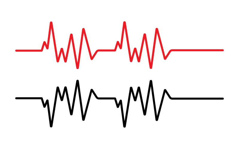 Эквалайзер Wave Music Sound Logo Symbol Vector V1
